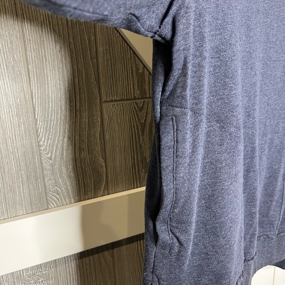 327. NWT Westbound Denim Gray Oversized Pullover Sweatshirt 3X - Picture 5 of 7